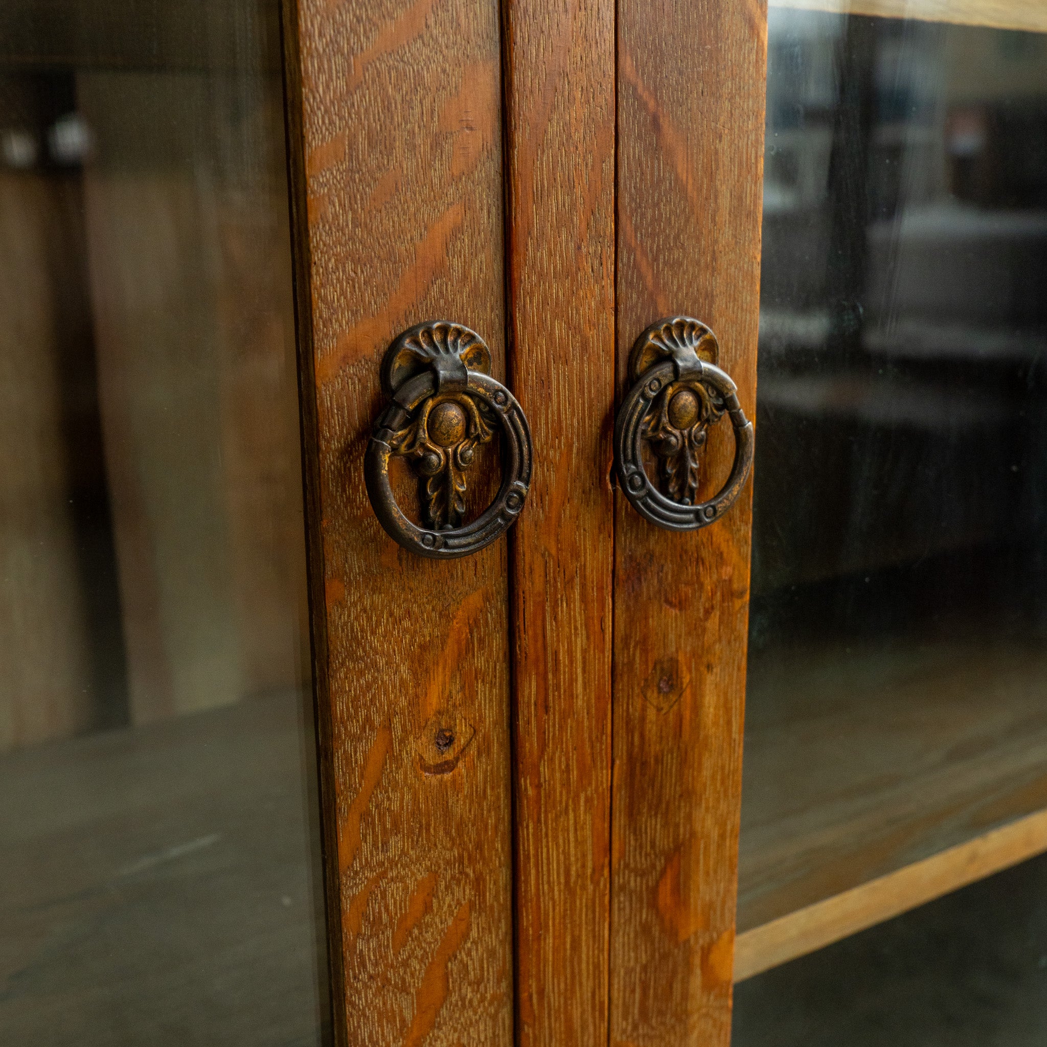 Stickley Bros Antique Curio Cabinet