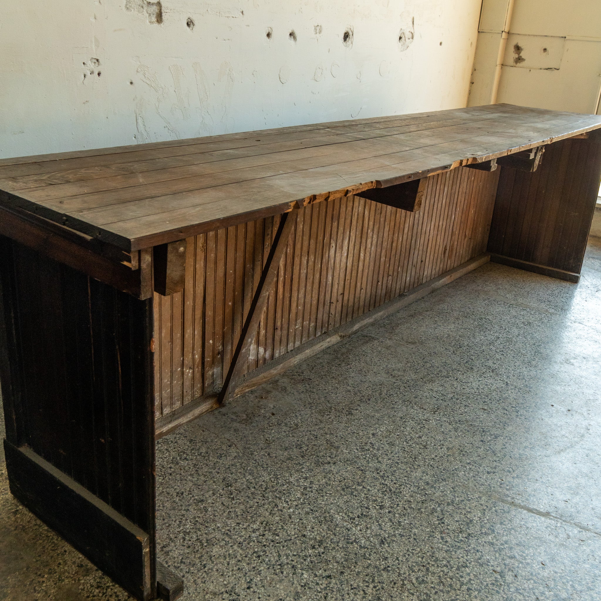 Beadboard Store Counter