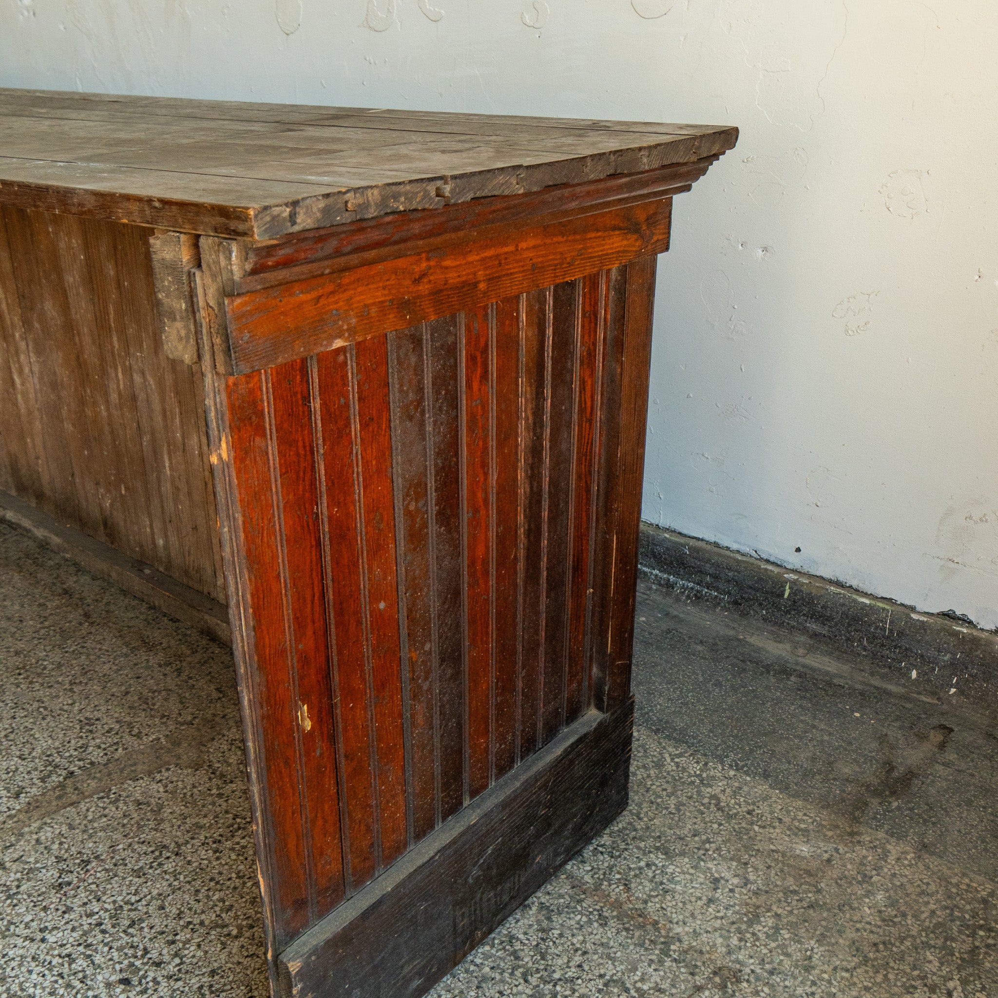 Beadboard Store Counter