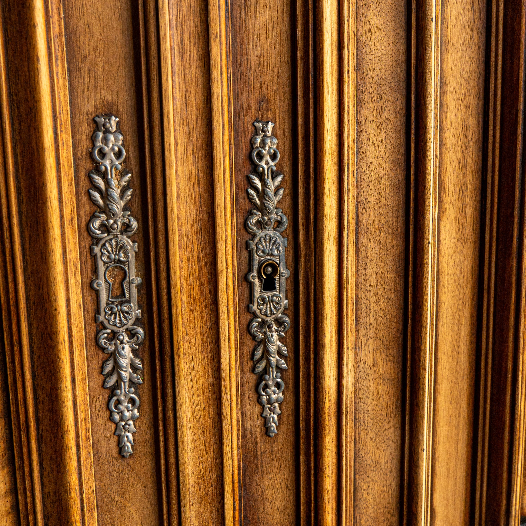 Hand Carved Antique Hutch