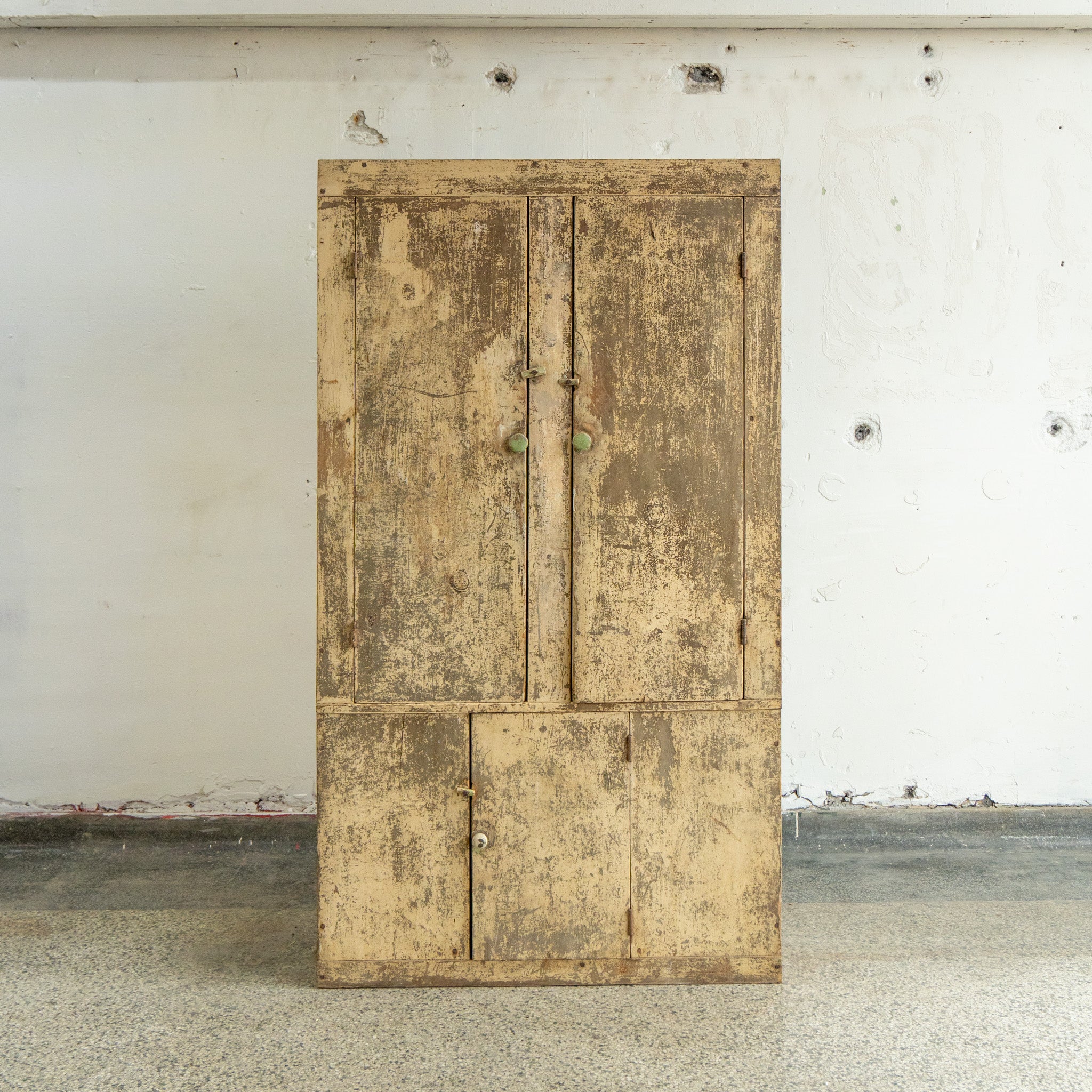 Antique Distressed Cupboard