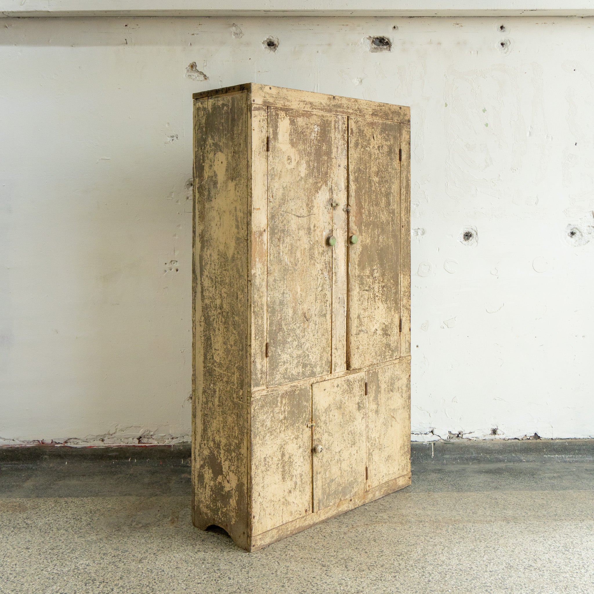 Antique Distressed Cupboard