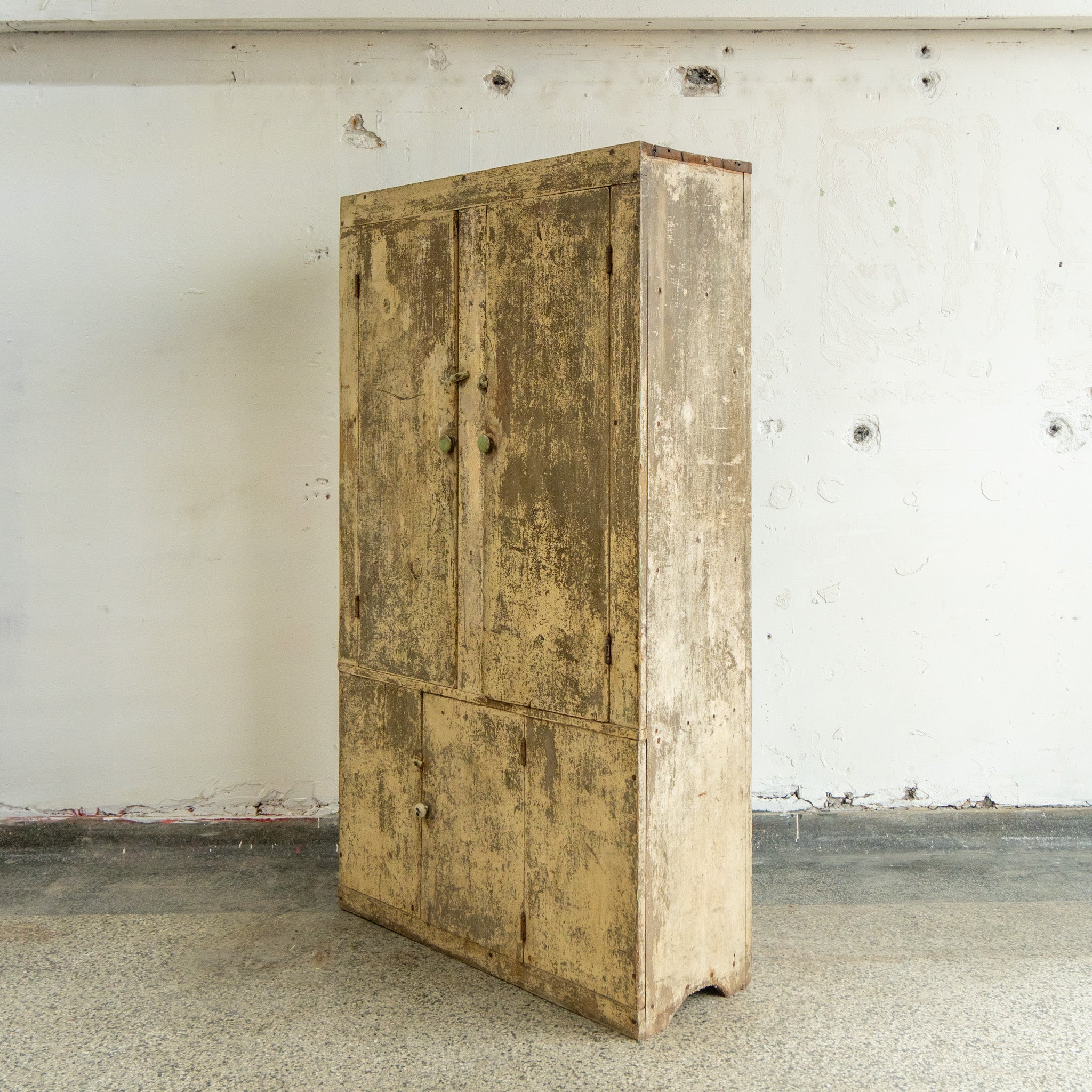 Antique Distressed Cupboard