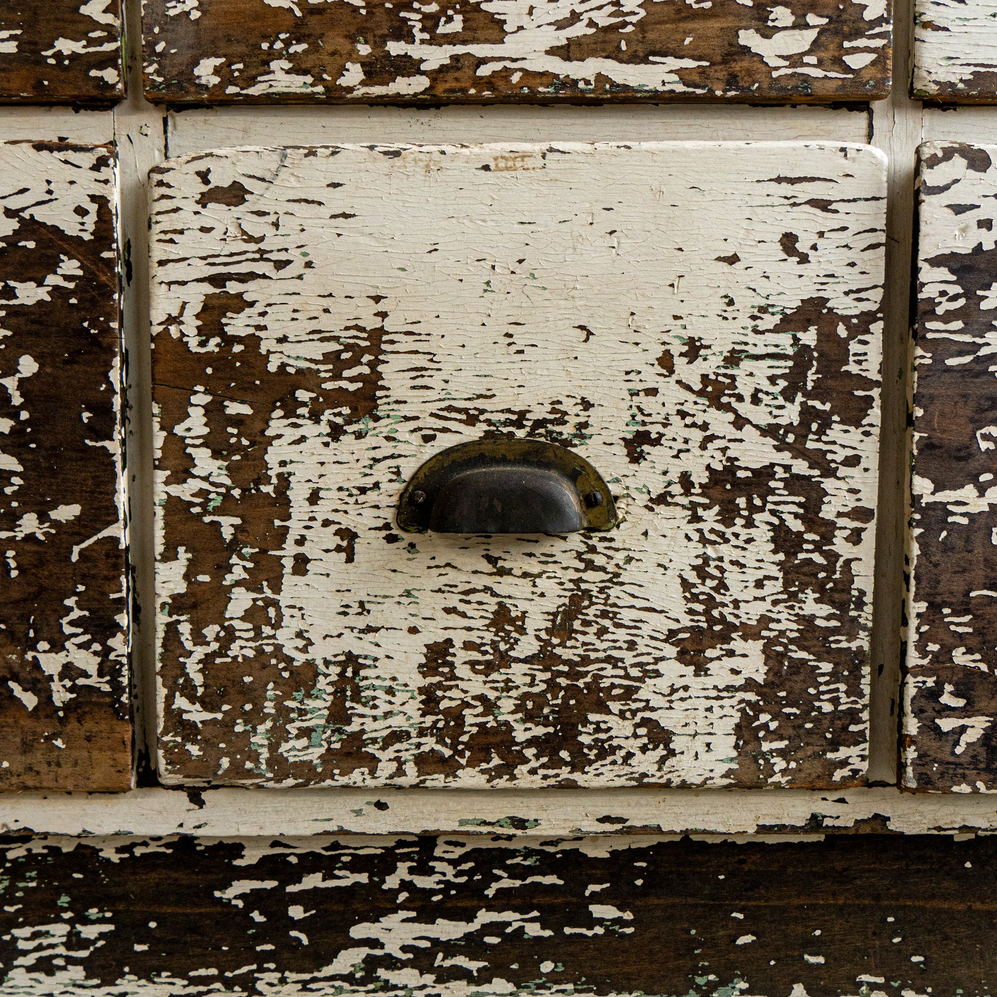 Distressed Apothecary Cabinet