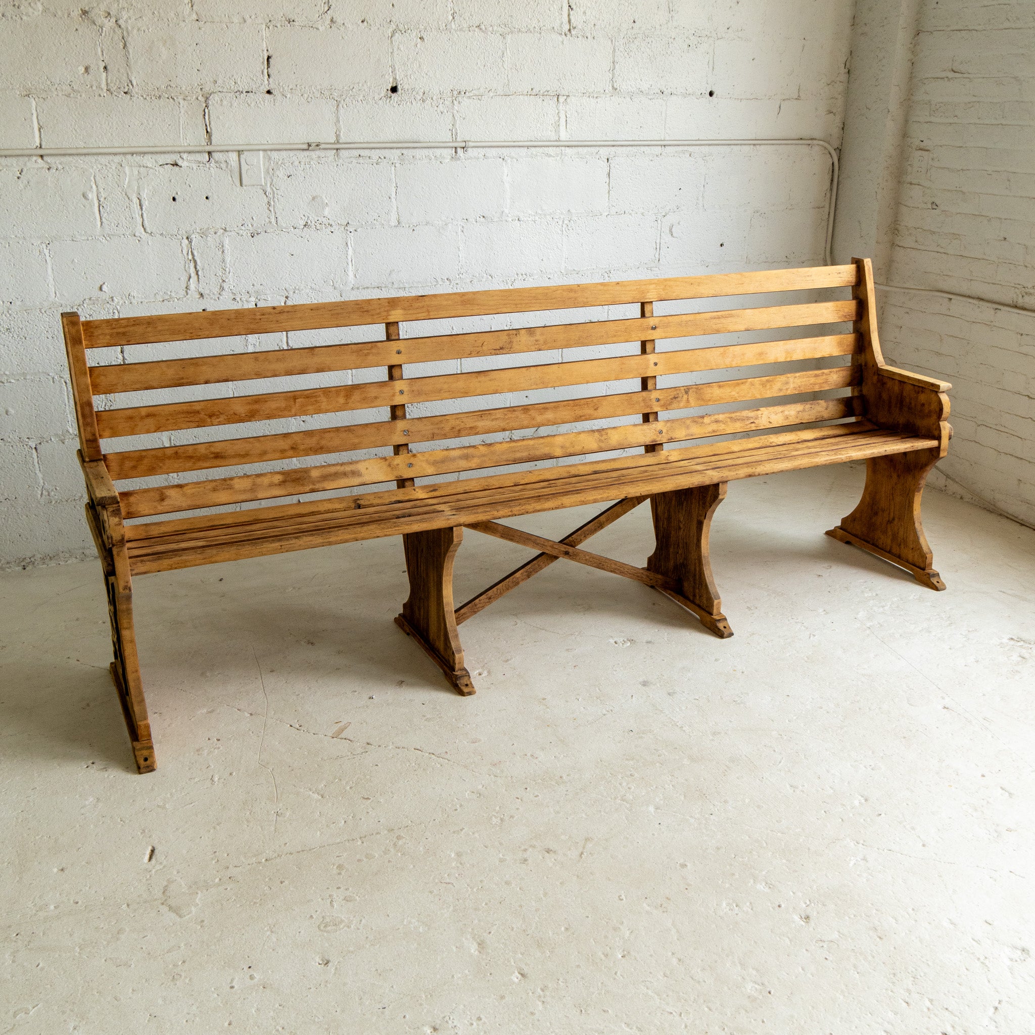 Vintage Pine Bench