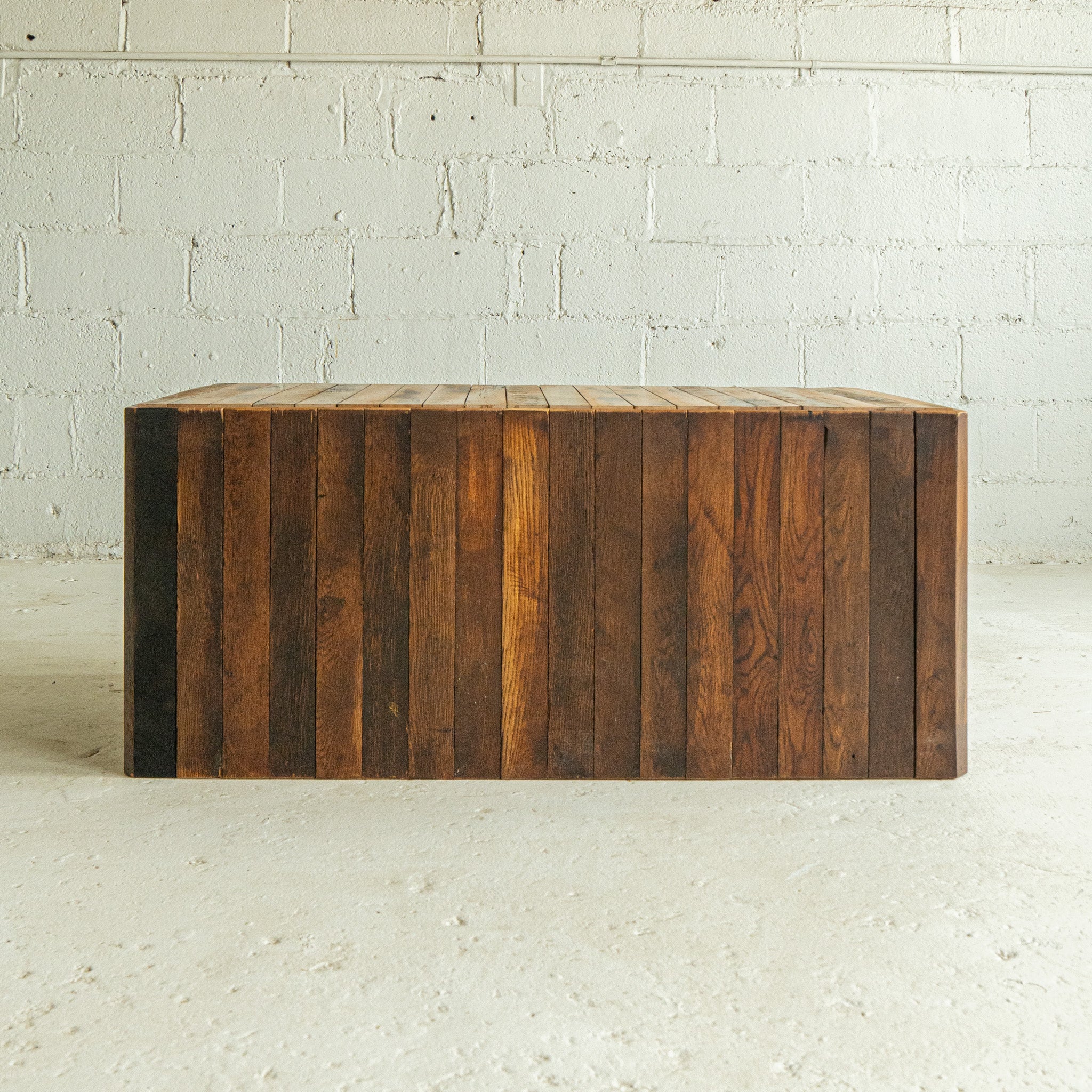 Hardwood Flooring Coffee Table | Reclaimed Wood