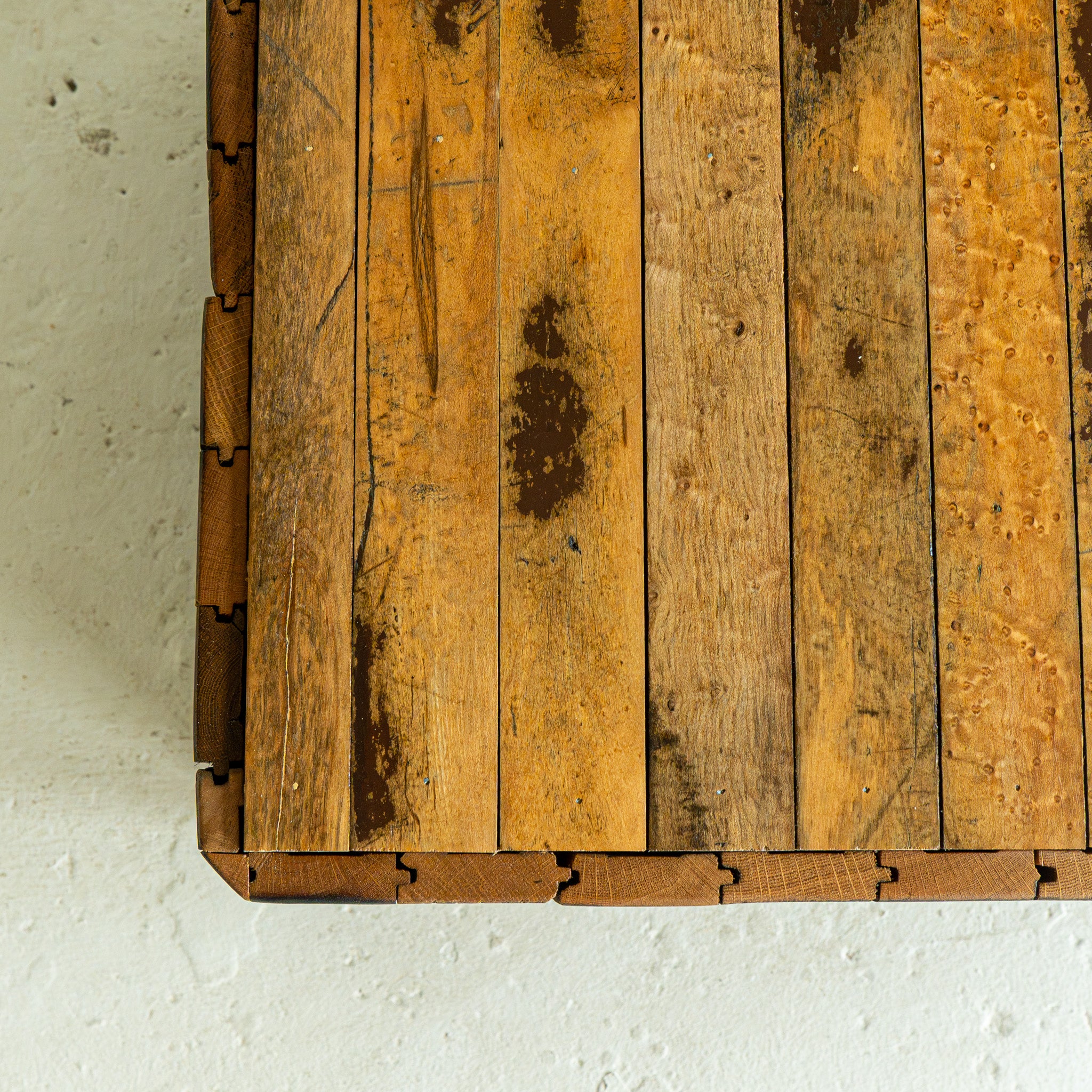 Hardwood Flooring Coffee Table | Reclaimed Wood