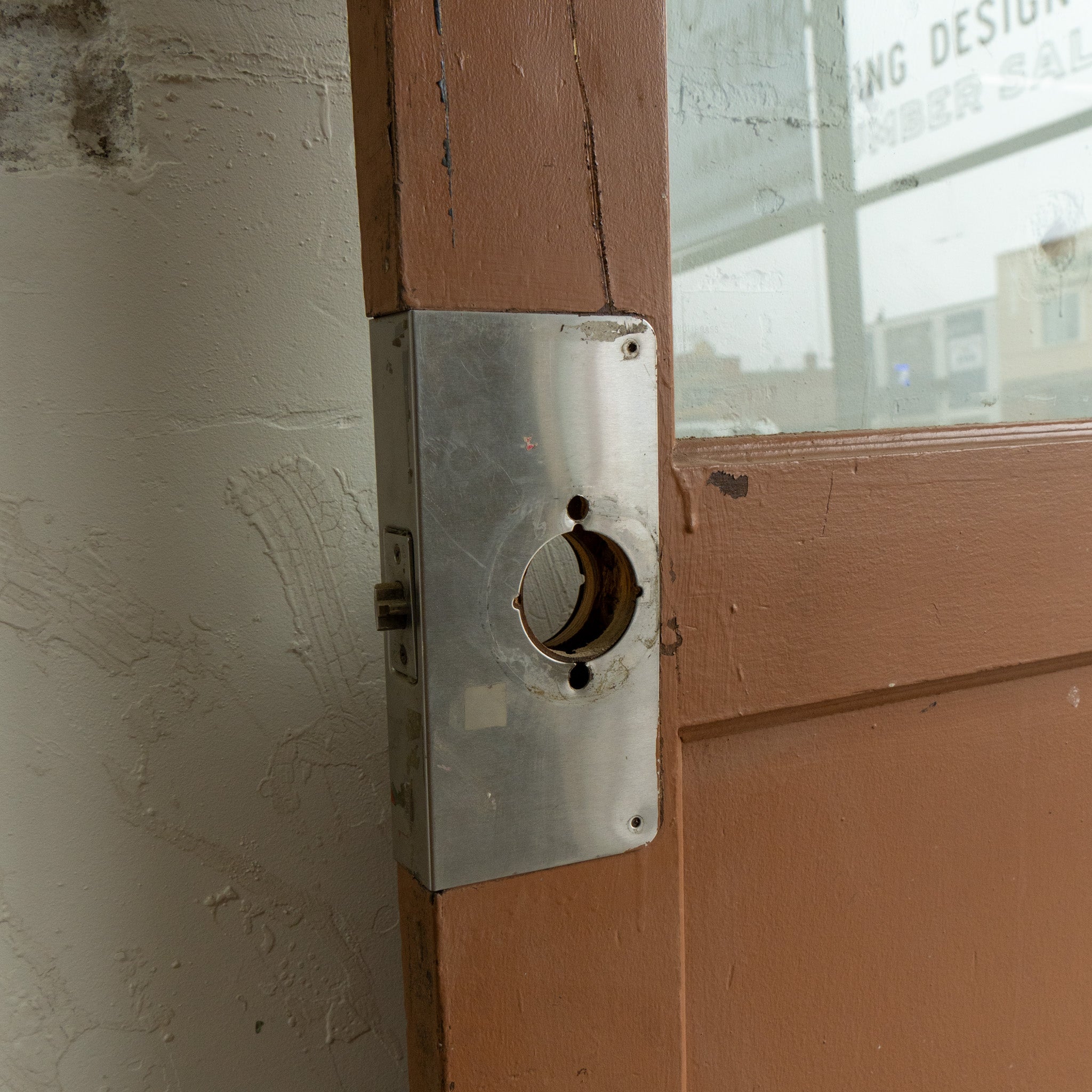 Hamtramck Oak School Door