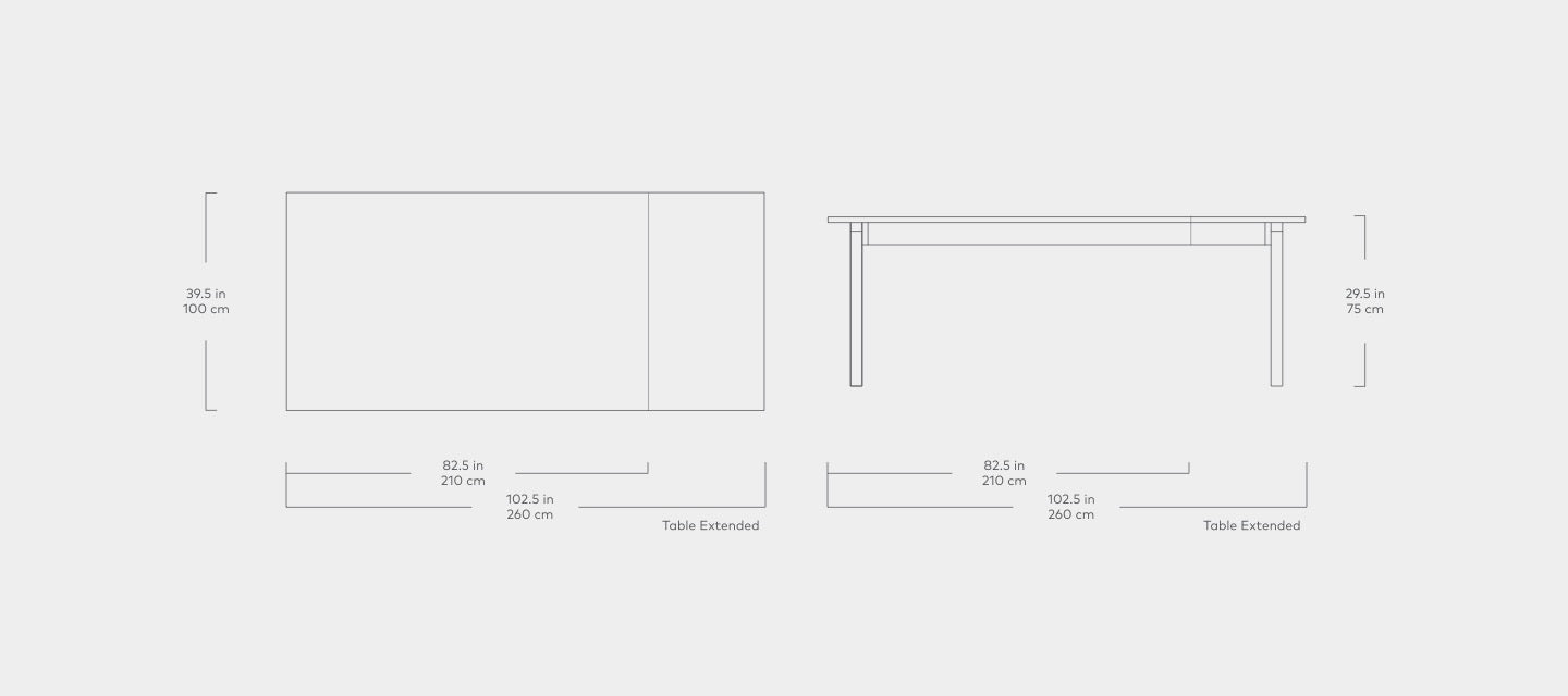 Annex Extendable Dining Table