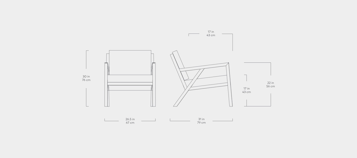 Truss Accent Chair