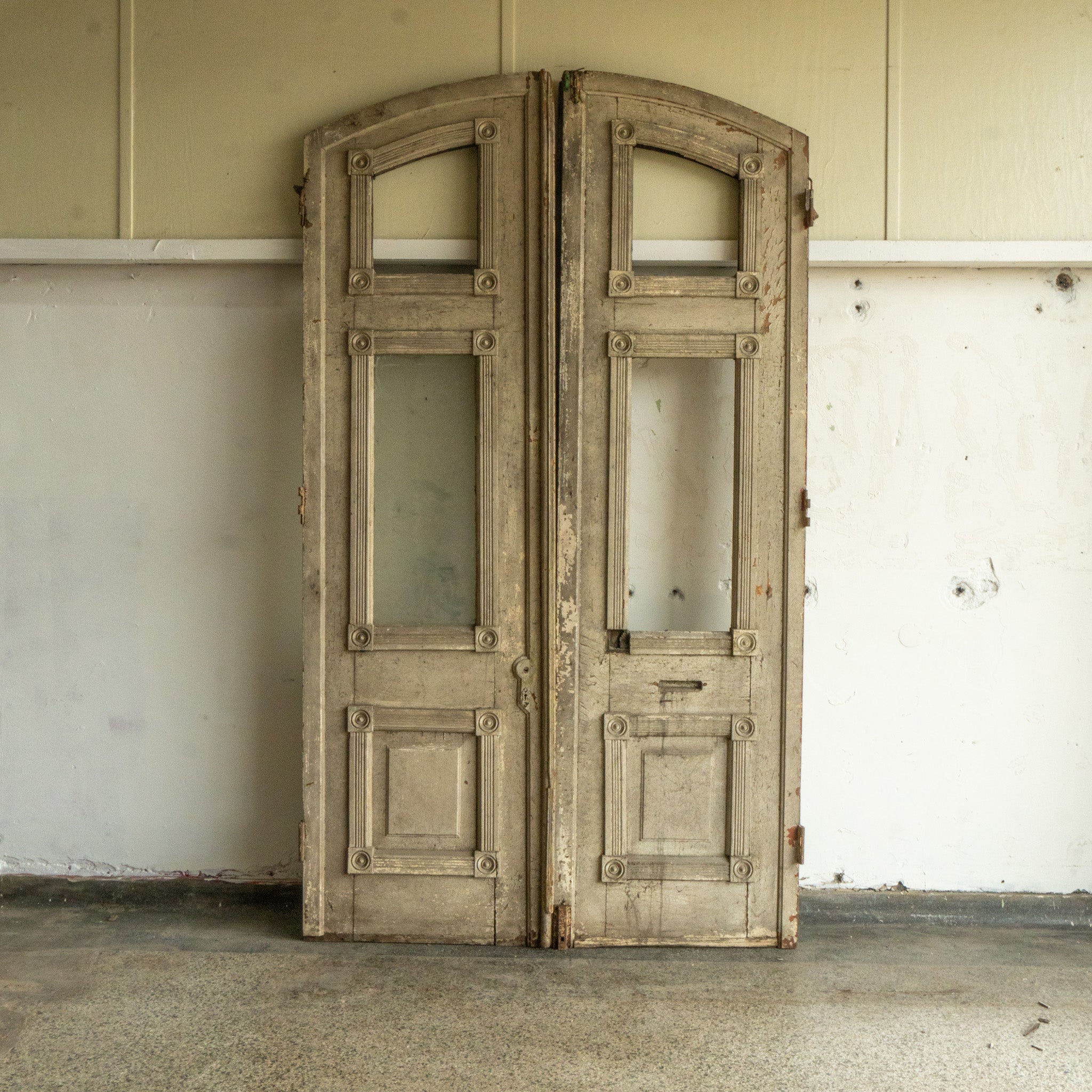 Victorian Arched Entry Doors