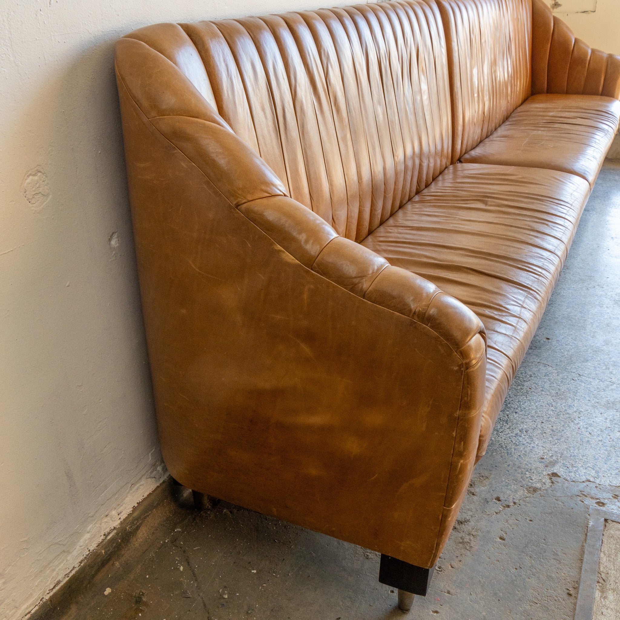 Custom Channel Tufted Banquette