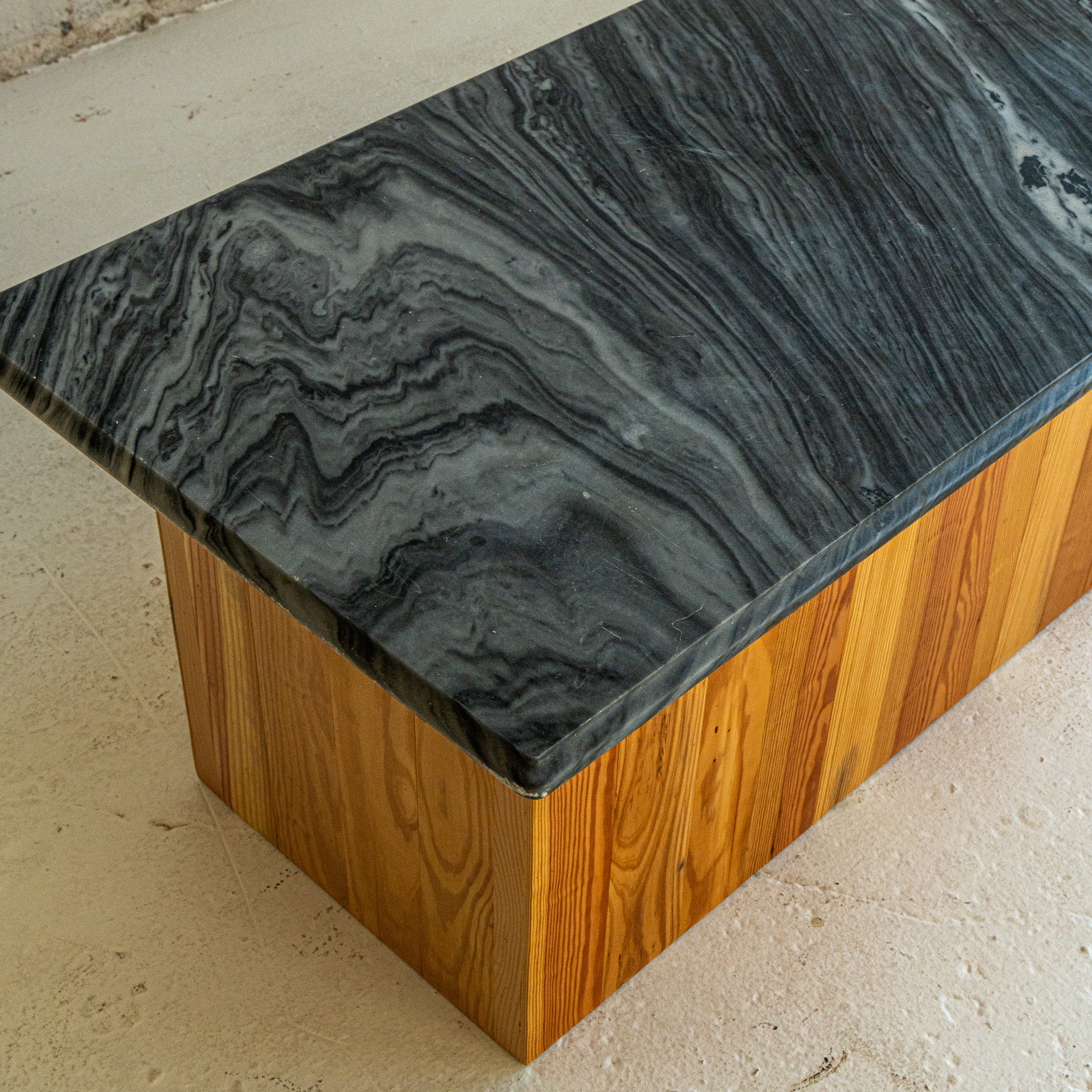 Marble Modern Block Coffee Table