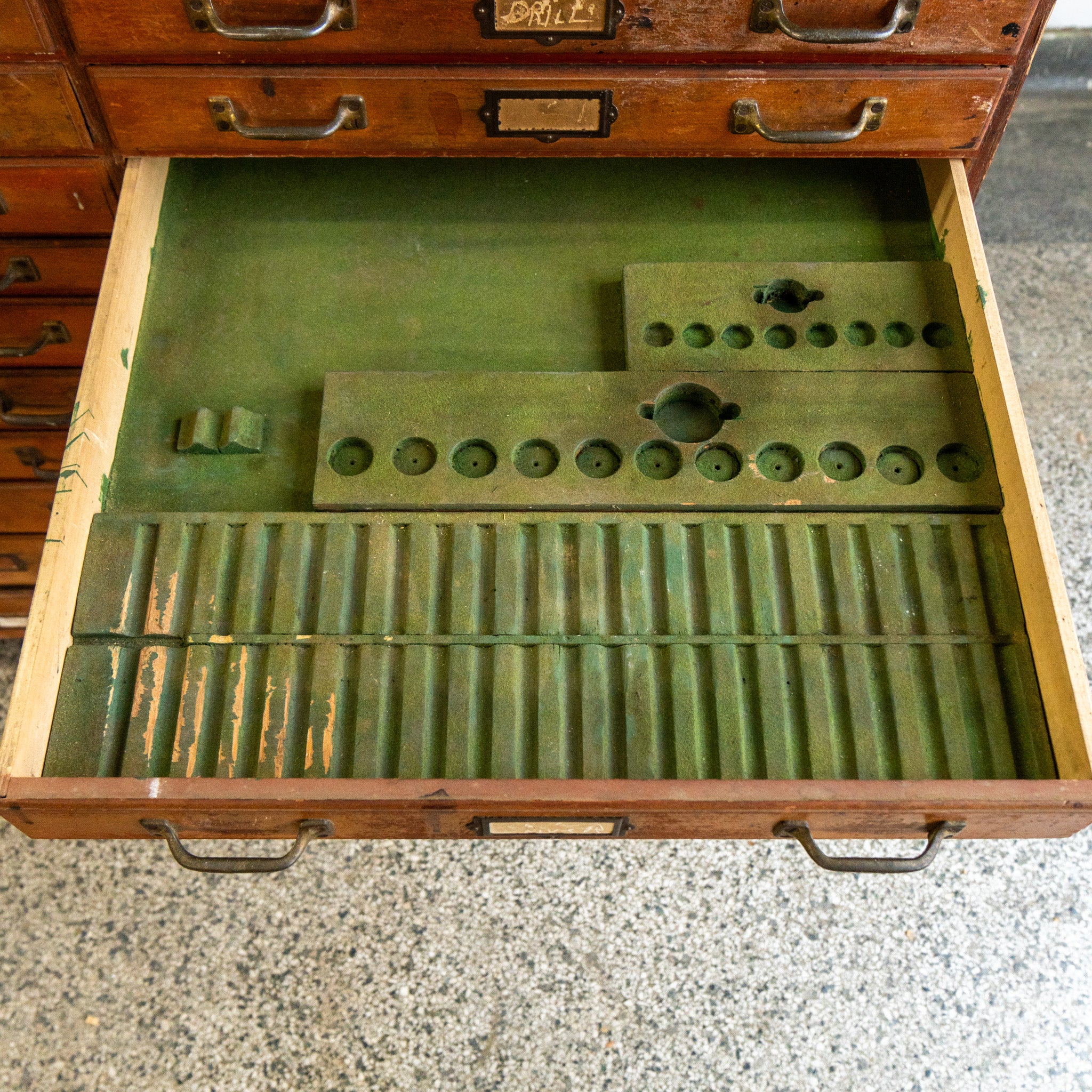 Wooden Tool Cabinet