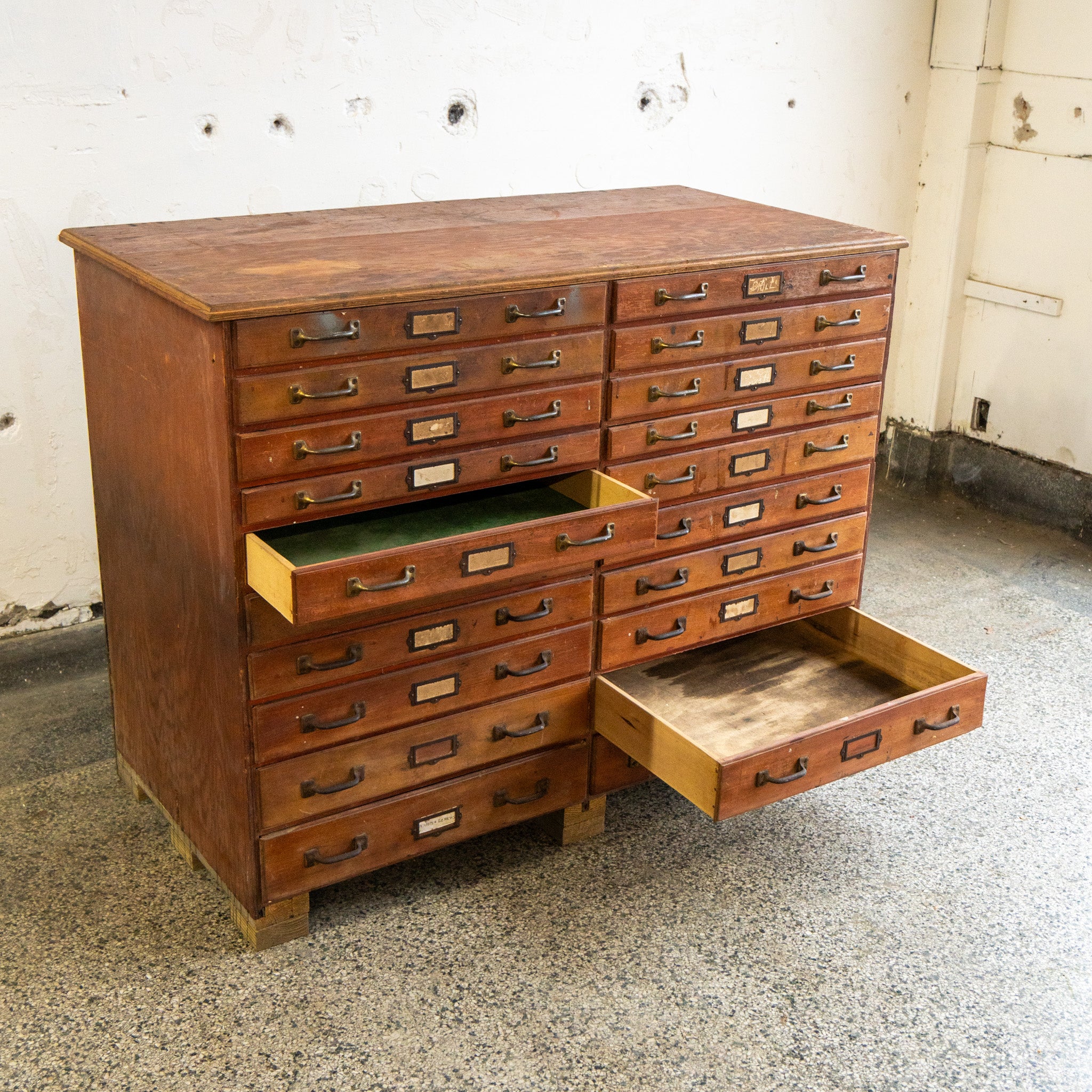 Wooden Tool Cabinet