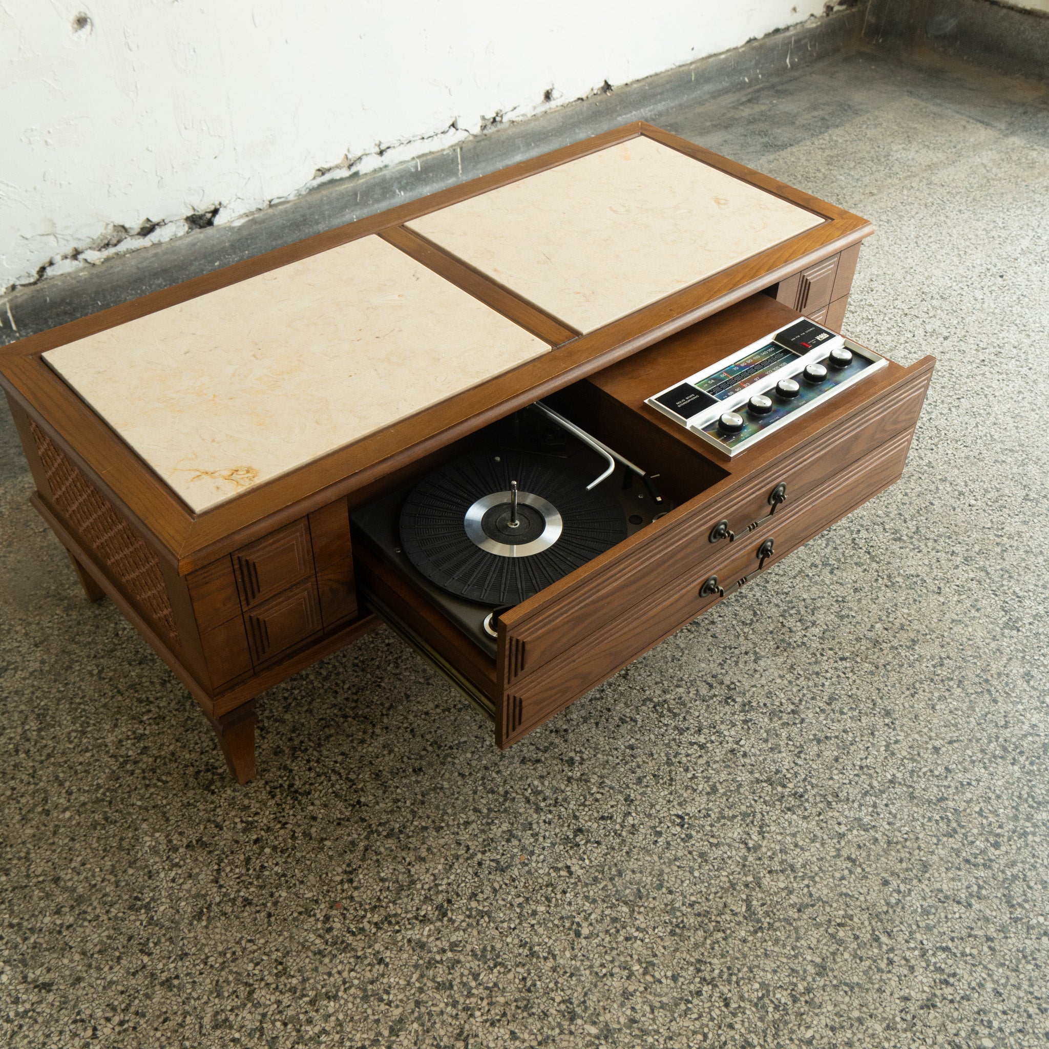 Coffee Table Record Player