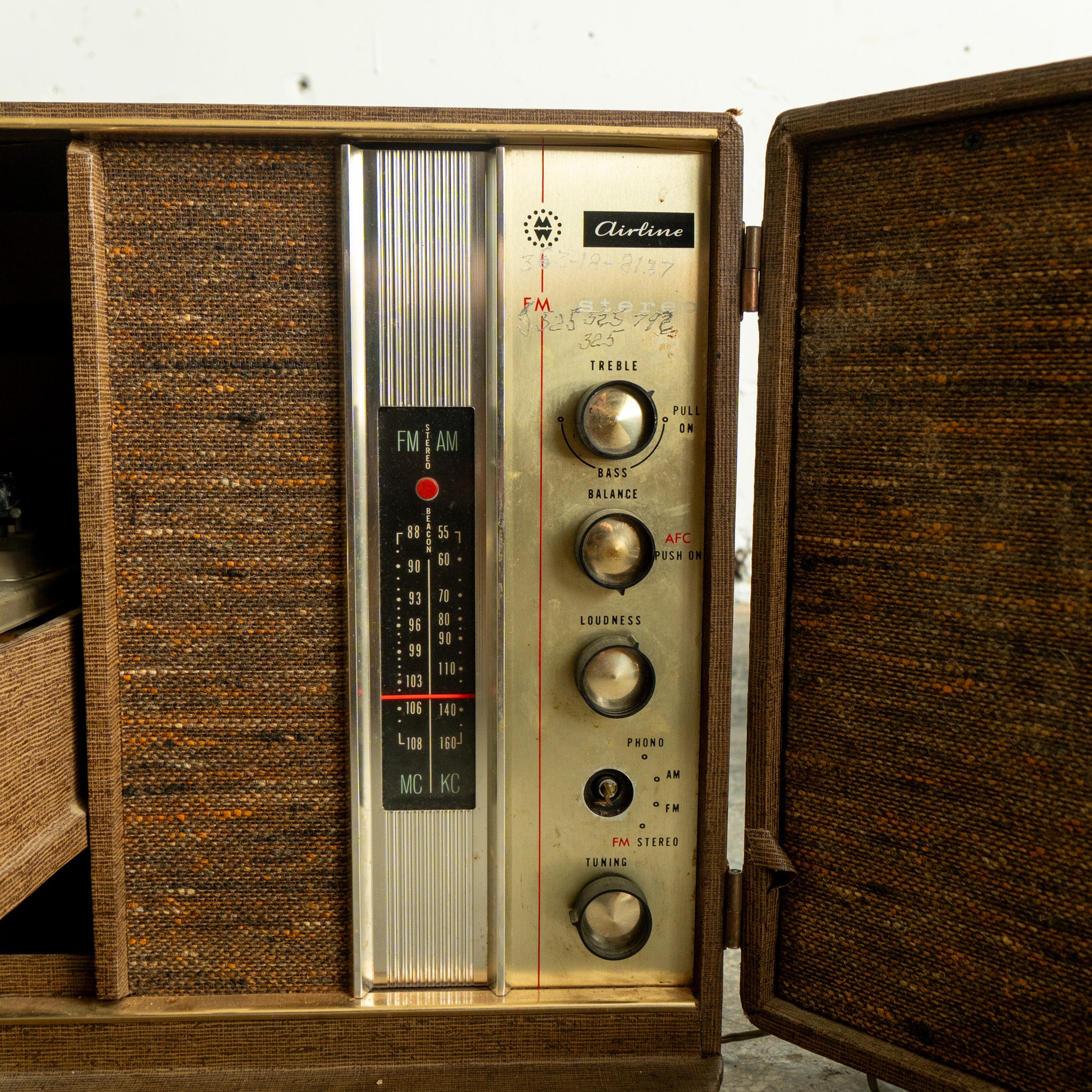 Airline Portable Record Player