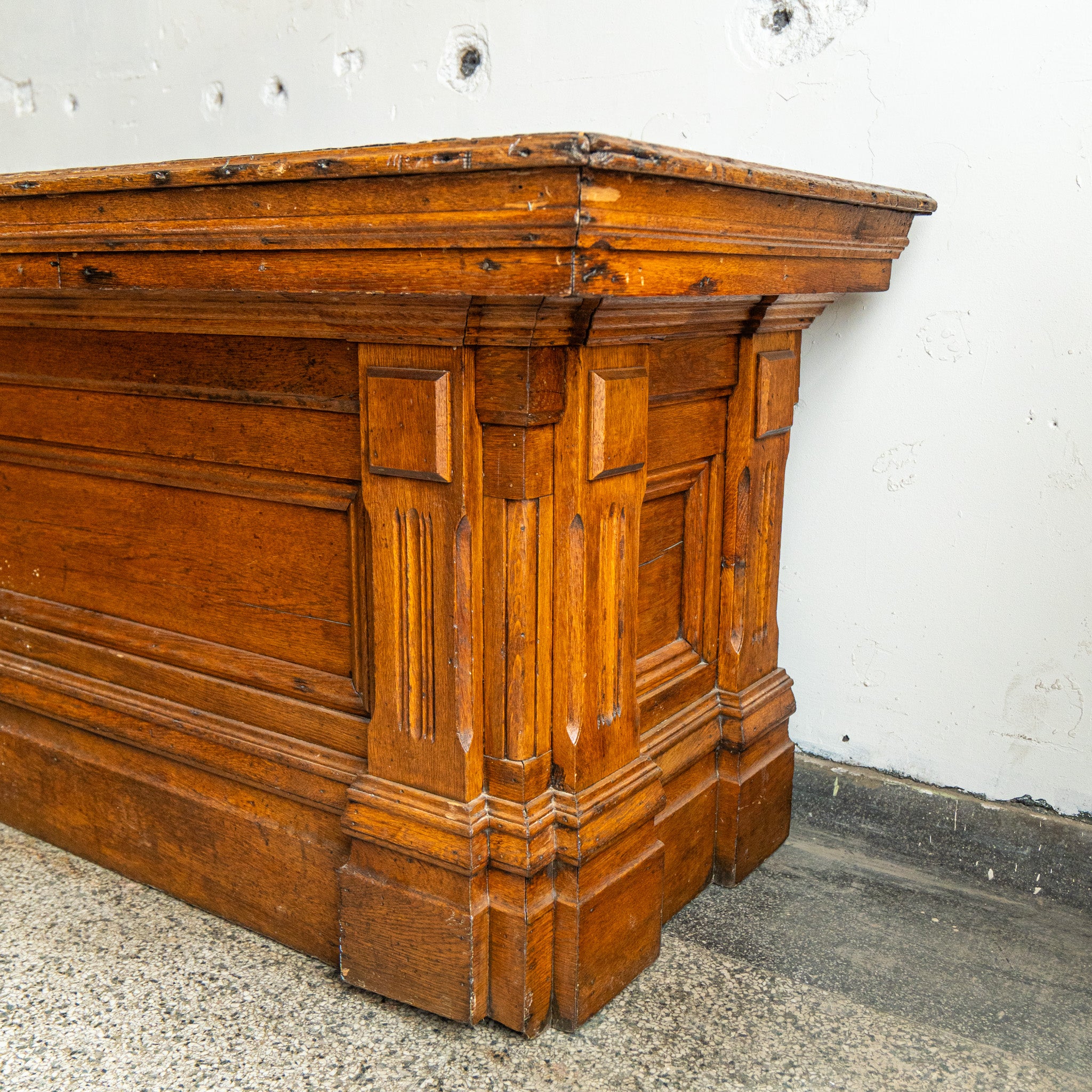 Oak General Store Counter