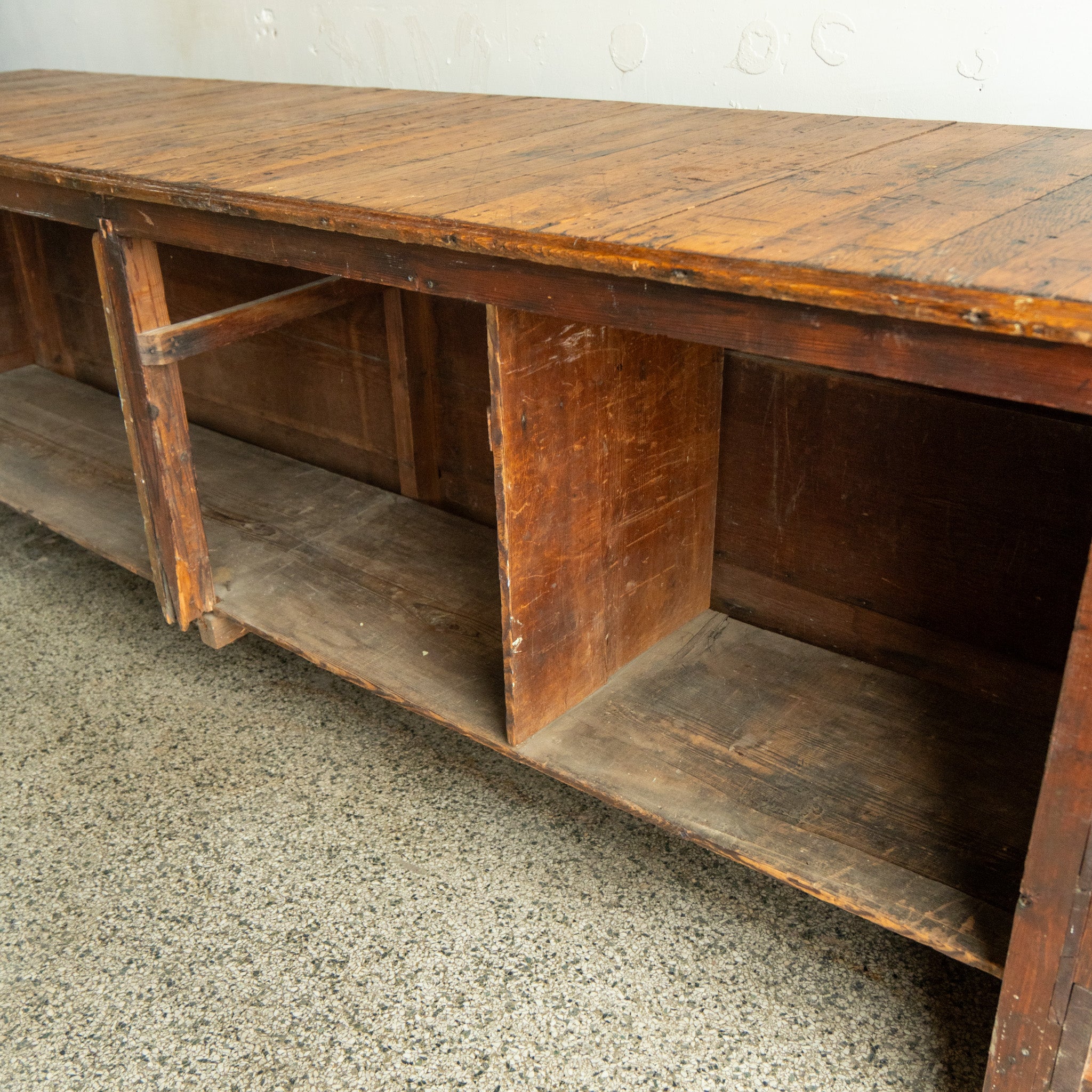 Oak General Store Counter