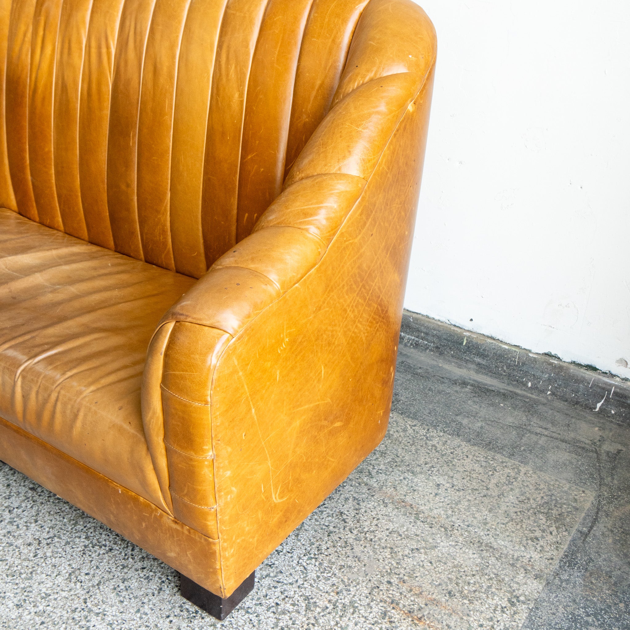 Channel Tufted Banquette