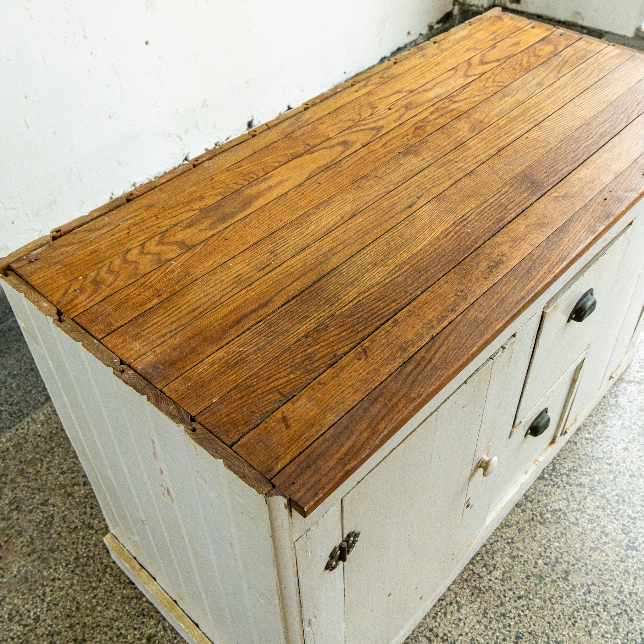 Vintage Paneled Cabinet