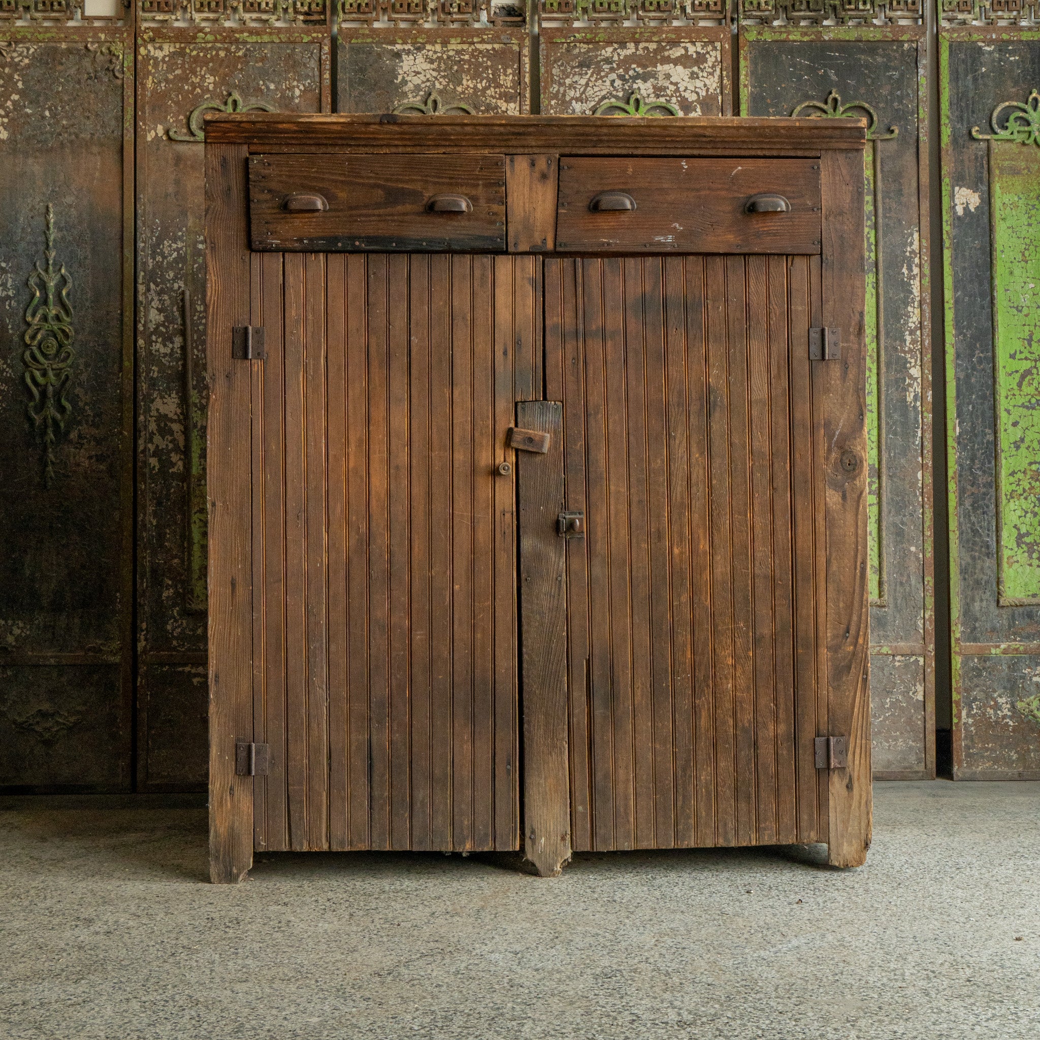 antique beadboard cabinet reclaimed salvaged furniture